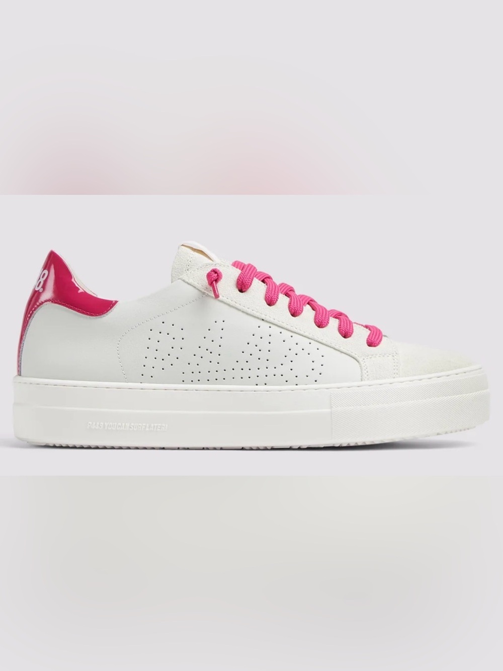 P448 Thea Punch Women Sneaker Size 38 BNIB